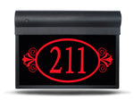 Illuminated L.E.D. Address Signs