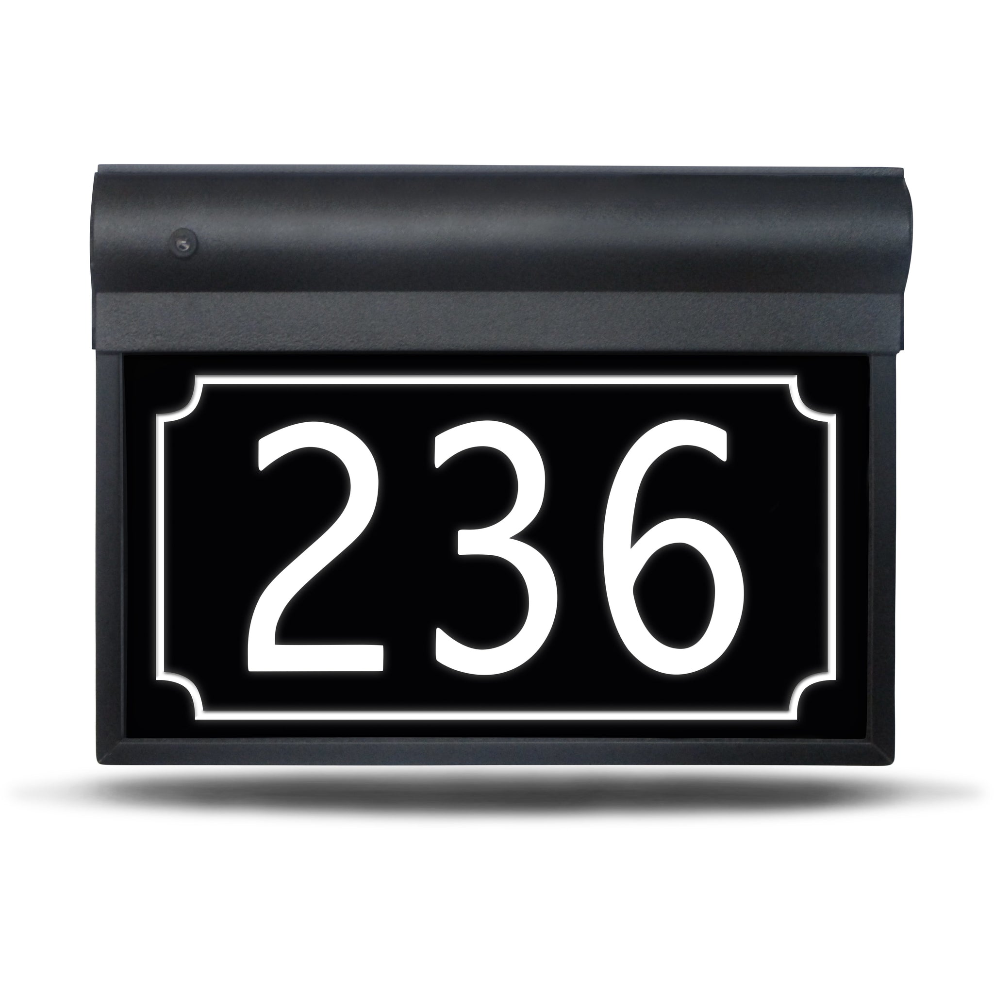Address Border Sign SL-201-14'' – Enlight Border with Bevel – Illuminated Address Sign ...